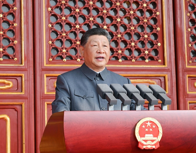 紀念中國人民抗日戰爭暨 世界反法西斯戰爭勝利80周年大會在京隆重舉行 天安門廣場舉行盛大閱兵儀式 習近平發表重要講話并檢閱受閱部隊